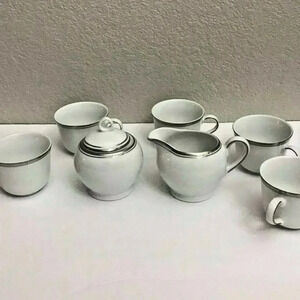 Royal Doulton Fine Platinum Collection Tea Set